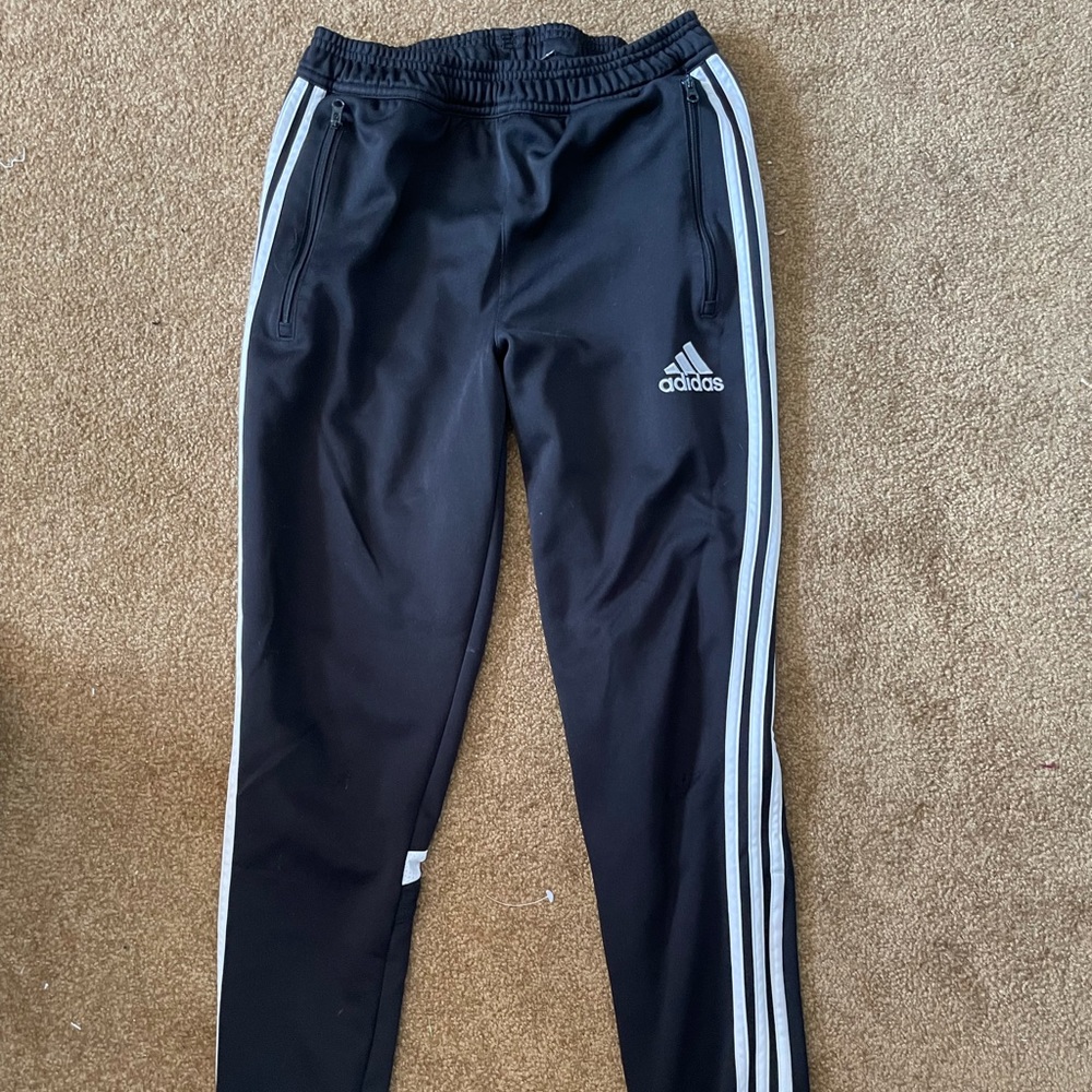 adidas pants size YL